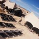 Third Battalion, 5th Marine Regiment, based out of Marine Corps Base Camp Pendleton, Calif., is currently utilizing solar energy panels to help reduce the need for supplies in the field. Photo credit U.S. Marines